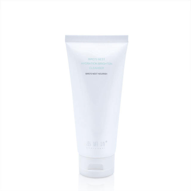 OEM ODM 40mm Squeeze Tube Cosmetic Tube Packaging Custom 70-160ml Right-angle Flip-top Tube Facial Cleaner Personal Care