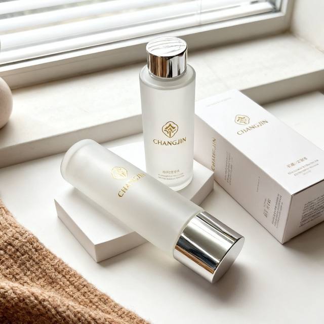 contenant cosmetique luxury frosted glass skincare body oil bottle custom cosmetic packaging glass toner bottle