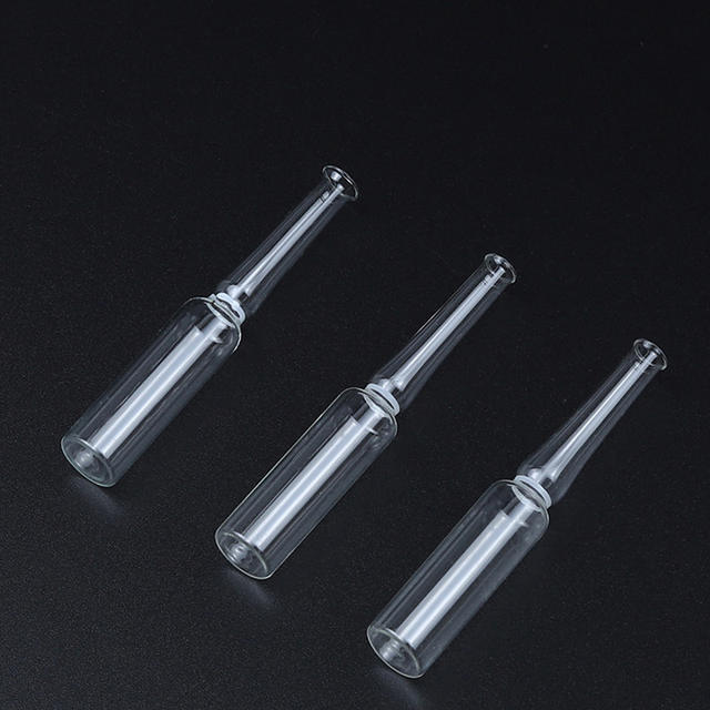 Stock European National Standard Flame Sterilized Breakable Vials 1Ml-5Ml Hyaluronic Acid Liquid Glass Ampoule Bottles Cap Brush