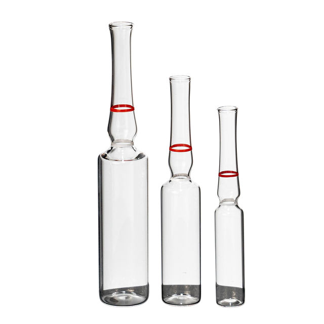LINUO USP Type I Medicine Bottle Borosilicate Glass Ampoule 1ml 2ml 3ml 5ml 10ml Glass Ampoule Form B Glass Ampoule