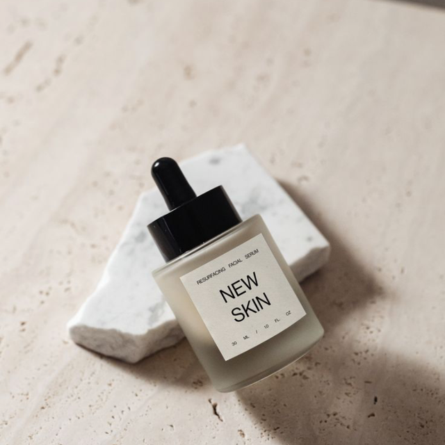 Luxury Brown Black White Pink Essential Oil Serum Bottle Glass Dropper Bottles With Cosmetic Packaging Paper Box