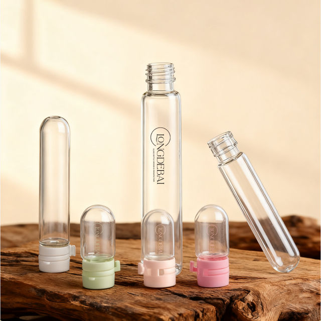 1.5ml 2ml 3ml 5ml Empty Portable Clear Mini Small Bulb Shaped Glass Ampoule Bottle Vials for Essence Hyaluronic Acid