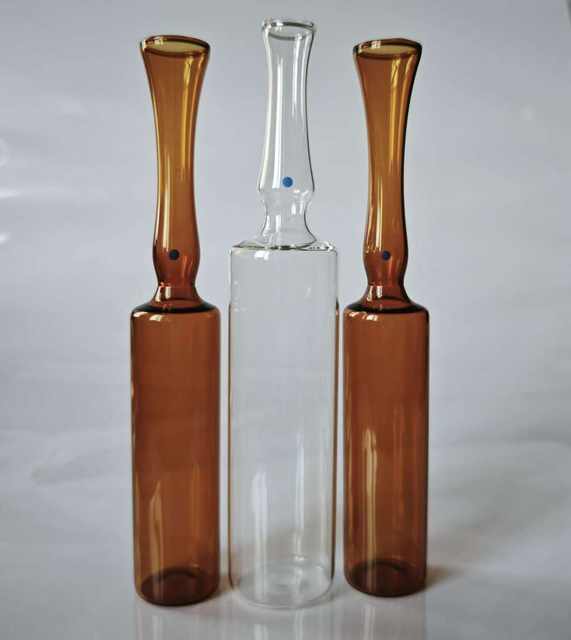 Glass Ampoule 10ml 20ml Amber and clear Color