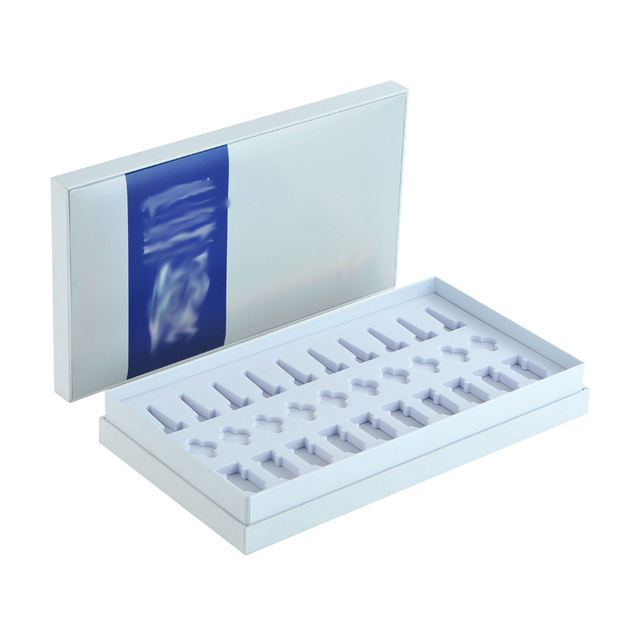 1 Ml Ampoule 10 Glass Bottle Secrets Water Light Needle Hydration Ampoule Essence Oil Packaging Gift Box With Blister Insert