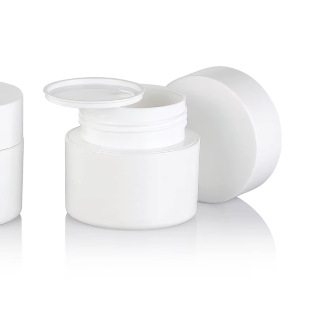 PP Plastic 50g Cosmetic Jar for Cream Skin Care Packaging Containers Jar