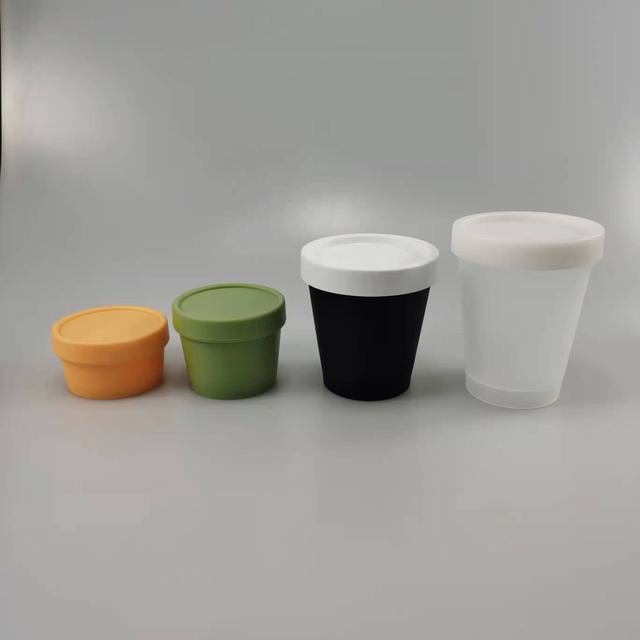 Hot Sale Luxury Travel Matte Plastic Lush Cream Jar 50ml 100ml 200ml 250ml PP Face Clay Cream Jar