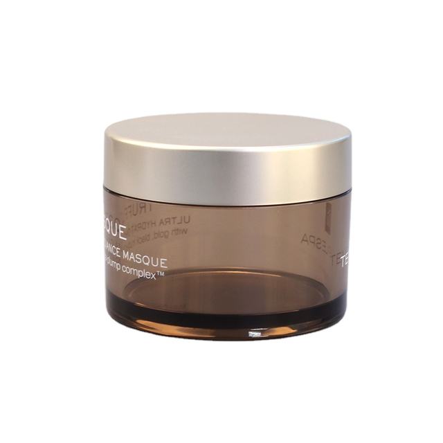 100g Cosmetic Packaging Jar Tinted Plastic PET Jars With Lid for Shampoo Face Mask Body Cream Butter Facial Cleansing Balm