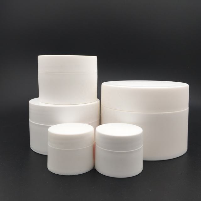 3g 5g 10g 30g 50g 80g Matte Frost White Black Recyclable PP Jar for Cream