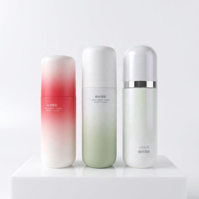 In Stock PET Capsule Time Capsule Bottle Cosmetic Lotion Bottle for Hair and Facial Oil OEM Custom LOGO 50ml 100ml 120ml