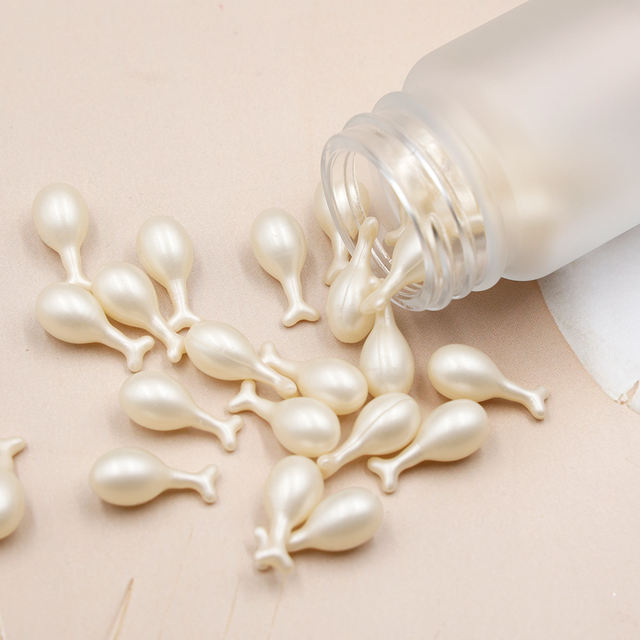 Private Label Squalane Single-Use Skincare Oil Serum Capsules Double Effect Makeup Remover Oil Facial Care Custom OEM/ODM