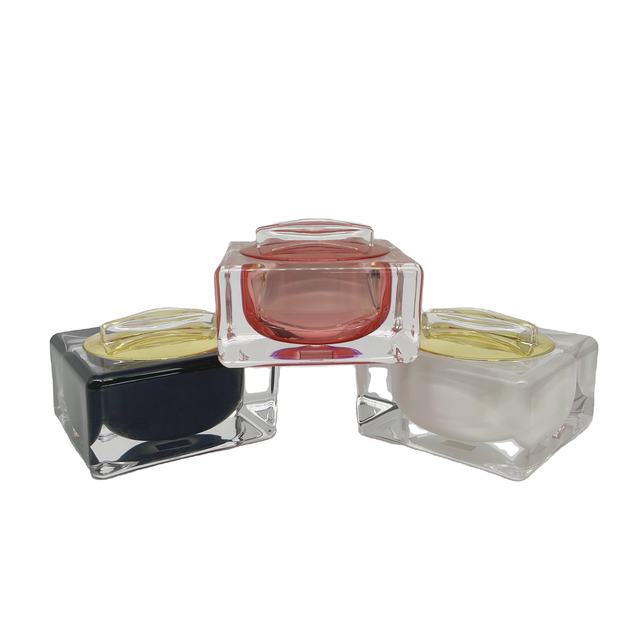 Luxury Cosmetic Packaging Acrylic PMMA Lotion Pump Bottle and Cream Jar NEW Brand 15ml 30ml 50ml 5g 15g 30g 50g Cream Jars