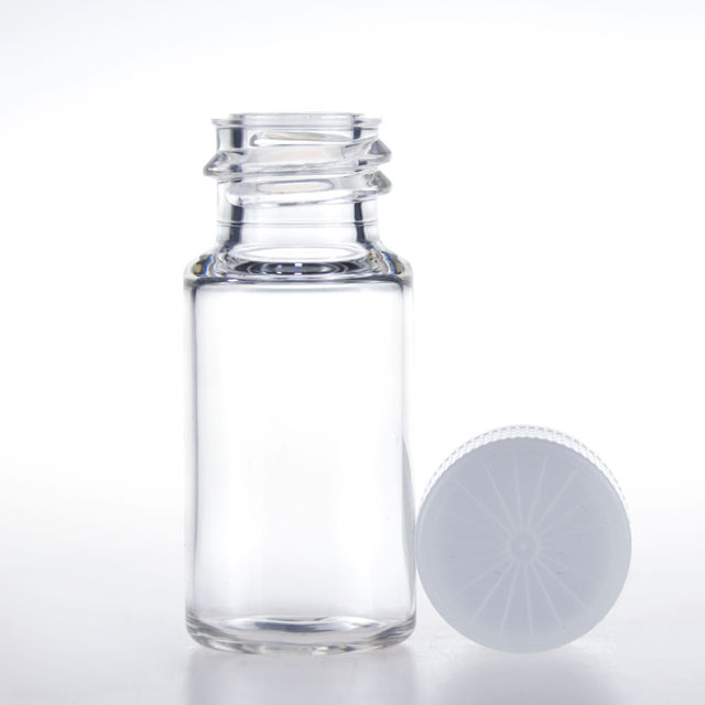10ml PETG PET Square Sterile Serum Media Bottle Biological Reagent Liquid Plastic Packaging 10ml PET Bottle Sealed