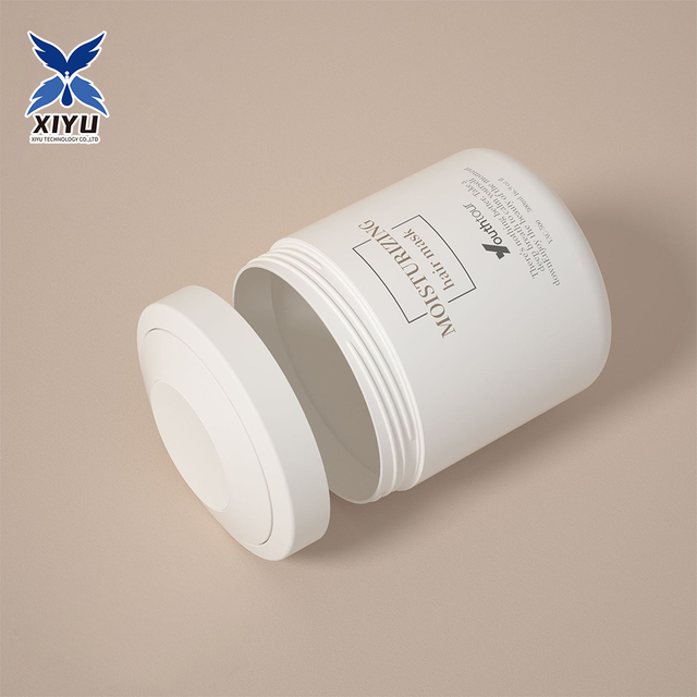500g PP Wide-Mouth Jar Matte Finish Cosmetic Container for Scrub & Clay Mask (OEM/ODM Customizable)