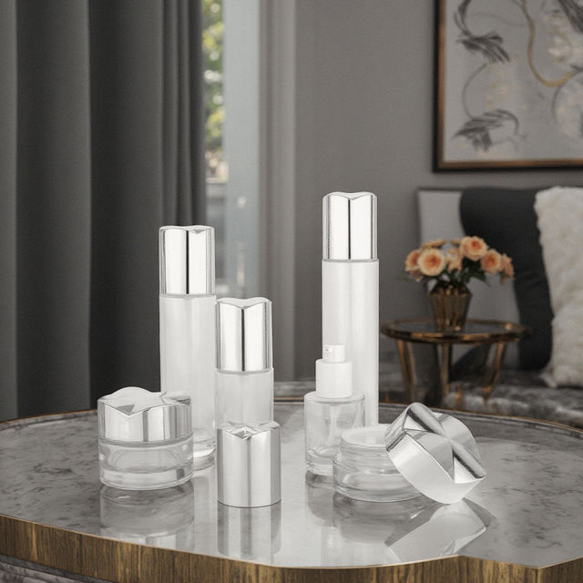 Luxury Heavy Base Glass Perfume Bottle Parfum Botol 35ml 100ml 120ml Empty Glass Fragrance Spray Bottle 30g Glass Jar With Lid