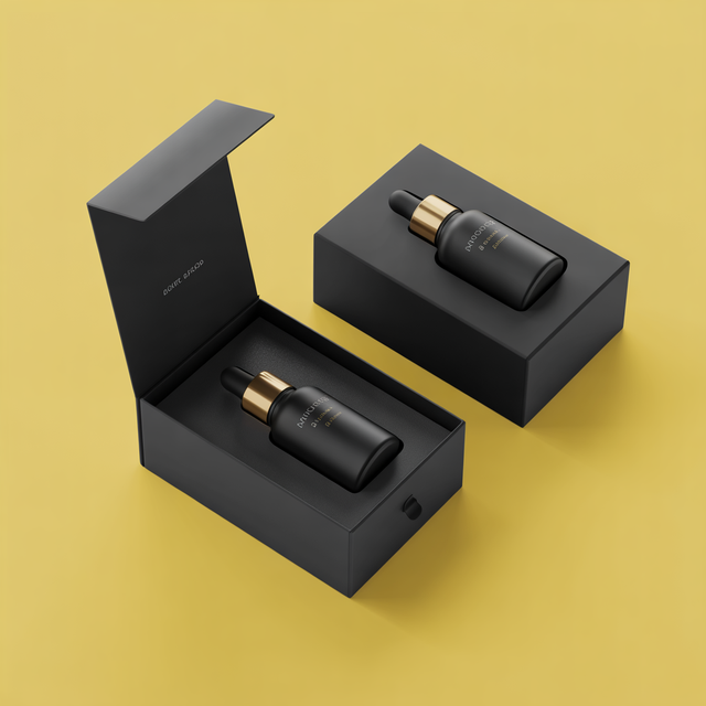 10ml 15ml 30ml 50ml 100ml Matte Black Beard Oil Glass Dropper Bottle Frosted Serum Essential Oil Bottle With Gold Dropper