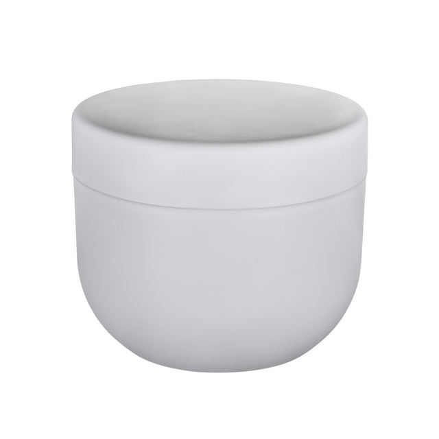 250ml 500ml White Plastic Cream Jar Cosmetic Bottle Haircare Bodycare Containers Sugar Scrub Container