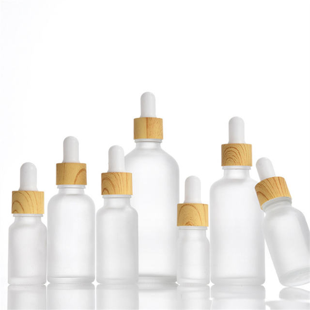 Empty Glass Dropper Essential Oil and Perfumed Serum Glass Bottles for Packaging