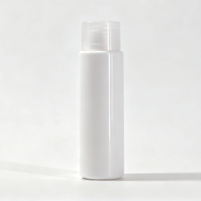 60ml White PET Empty Cosmetic Bottle Refillable Plastic Bottle for Lotion Toner Skincare Packaging Support OEM Custom Logo
