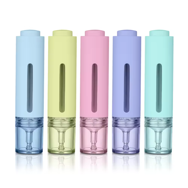 15ml 30ml 1/2oz 1oz Plastic Dropper Bottle Medical Aesthetics Airless Syringe Bottle Serum Oil Dropper Container