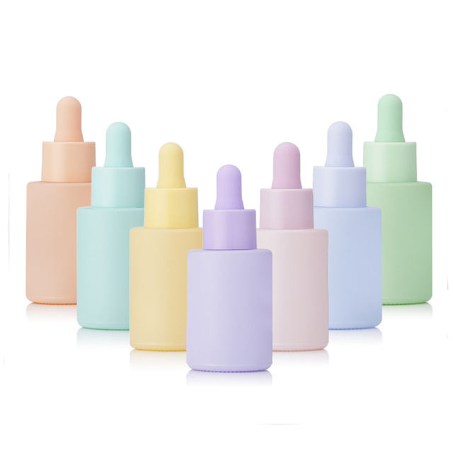 Cosmetics Packaging 20 ml 30 ml of 50 ml Color Custom Drops of Essential Oil Glass Bottle with a Dropper and Pure and Fresh