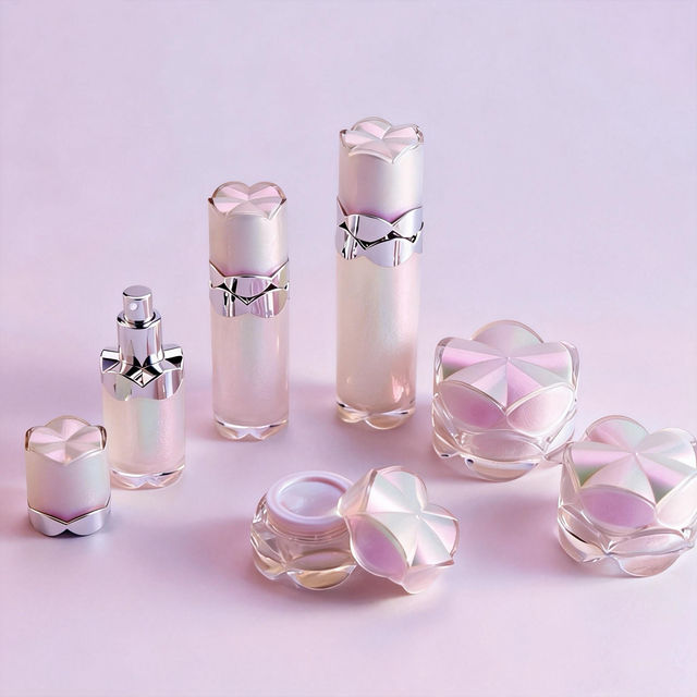 Wholesale Custom 30ml 100ml Acrylic Plastic Cosmetic Lotion Pump Bottles 30g 50g Face Cream Container Personal Care Packaging
