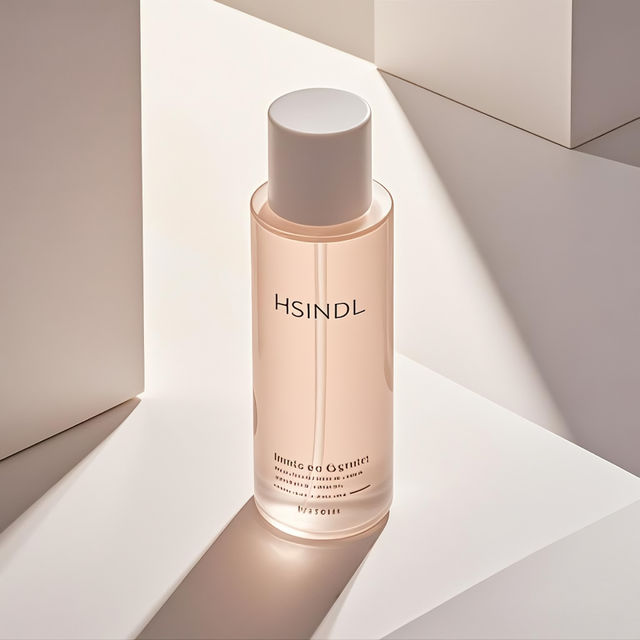 Luxury Transparent Round Moisture 50ml 60ml 80ml Glass Skincare Lotion Serum Face Cream Emulsion Toner Empty Bottle With Pump