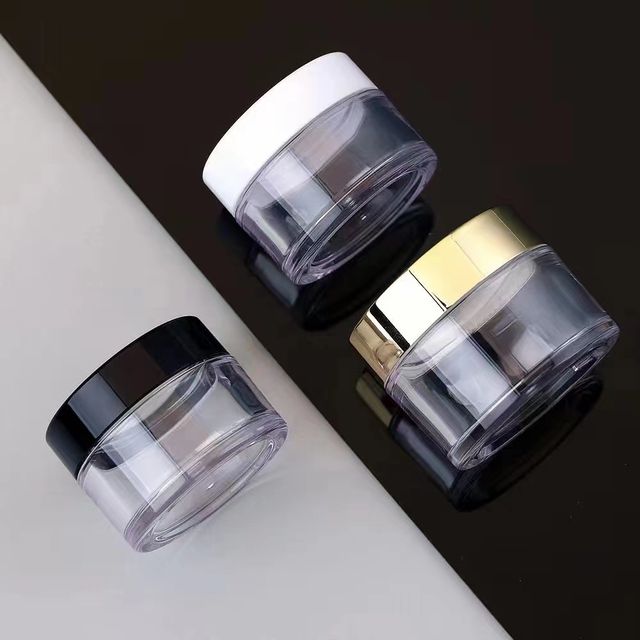 50ml Luxury PETG Cosmetic Jar for Eye Cream Lotion & Skin Care Serum Packaging