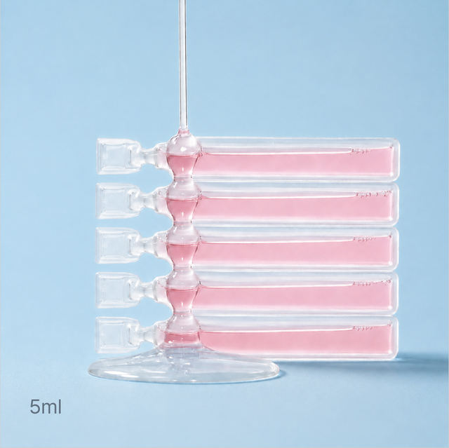 Single-Dose Plastic Ampoule Container 1ml Eye Cream & Essential Oil Packaging with Screw Cap for Multi-Chamber Filling